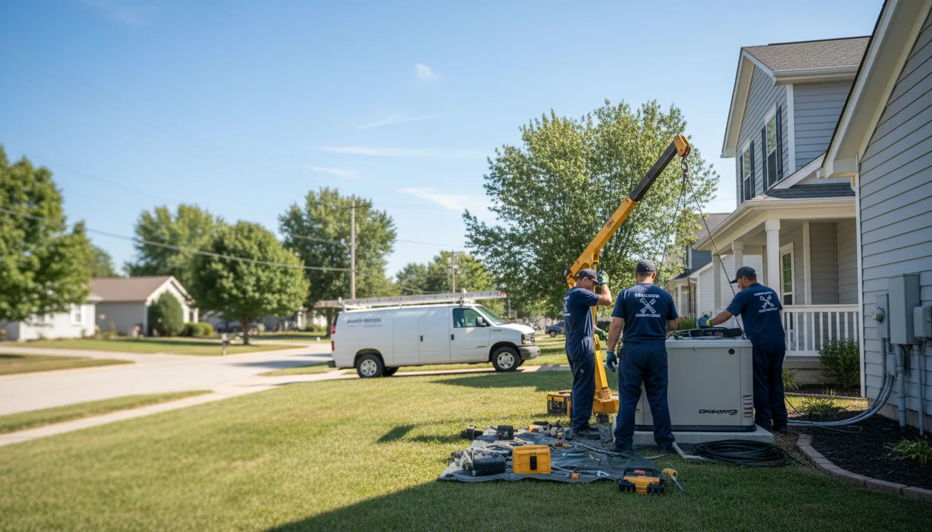 Generator Installation in Strasburg, IL near me